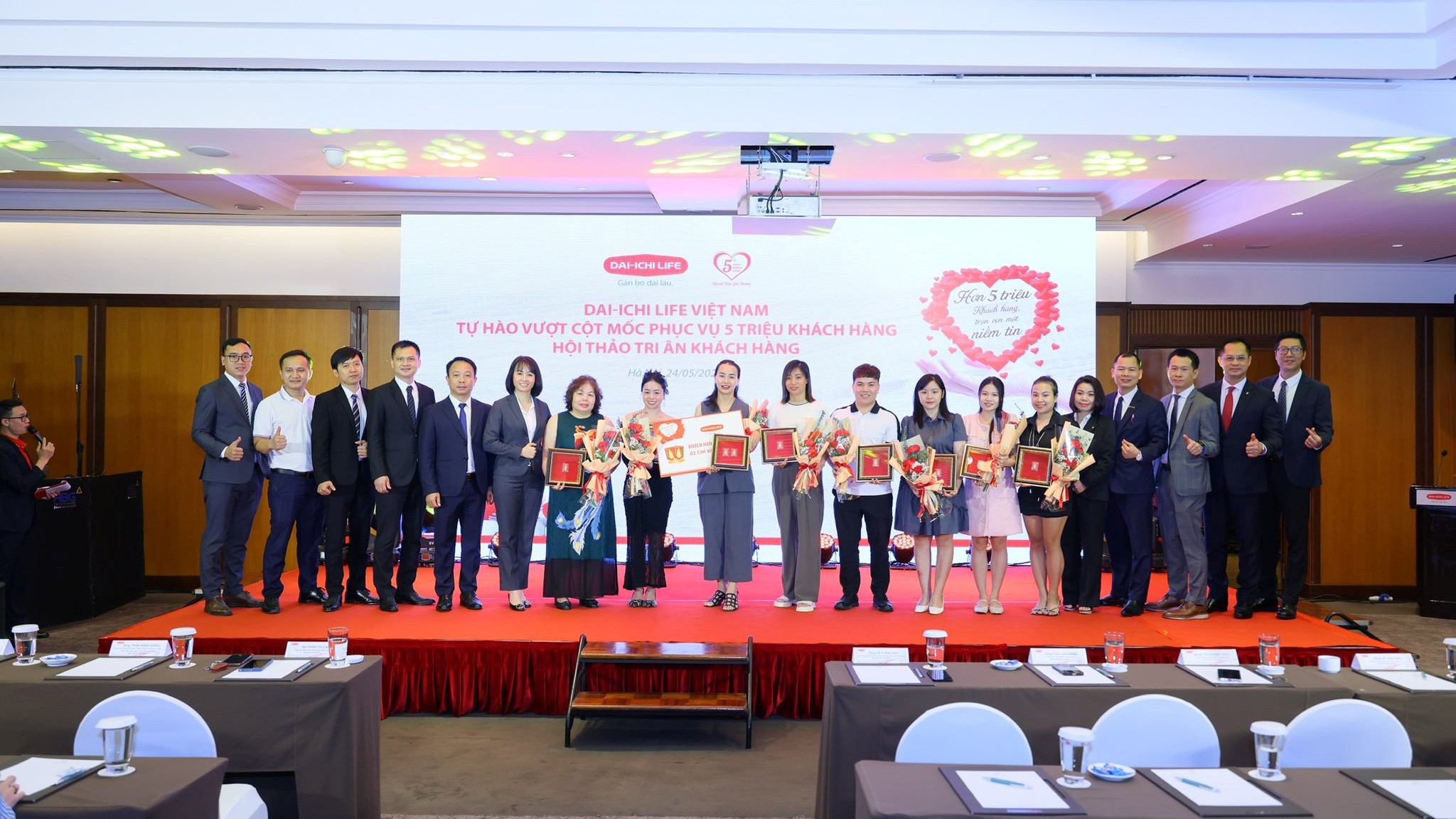 Dai-ichi Life Việt Nam tự hào vượt cột mốc phục vụ 5 triệu khách hàng