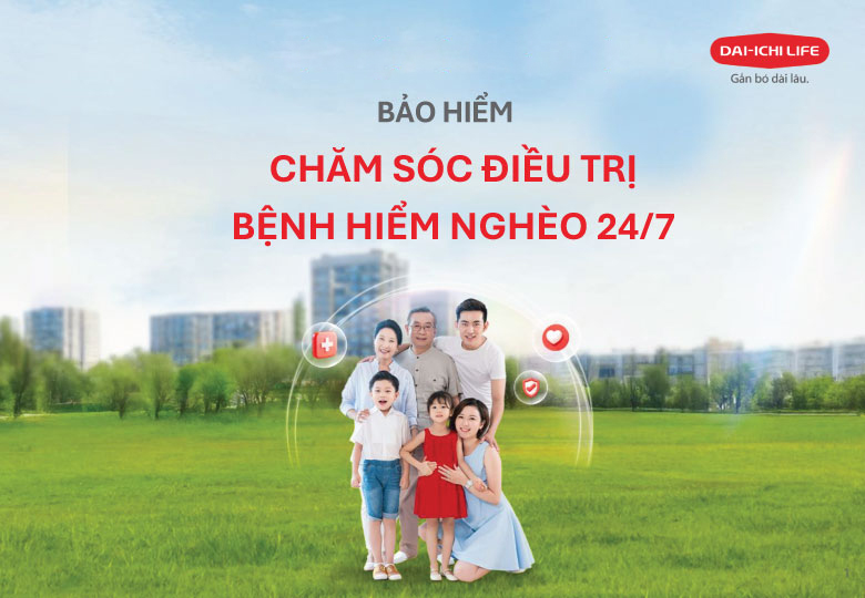 Bảo hiểm chăm sóc điều trị bệnh hiểm nghèo 24/7