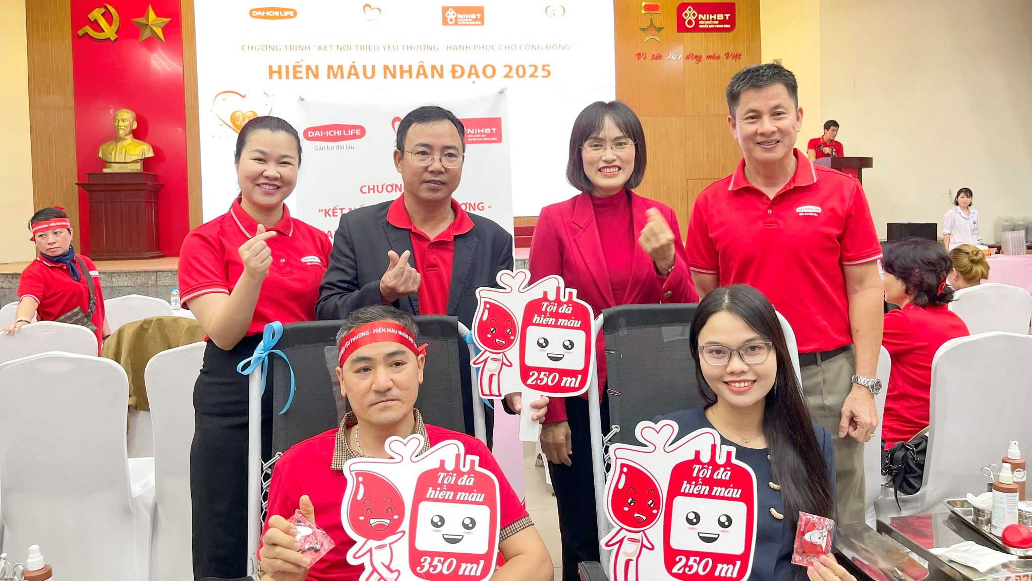 Dai-ichi Life Việt Nam tiếp tục triển khai Chương trình Hiến máu nhân đạo 2025 tại TP. Hà Nội